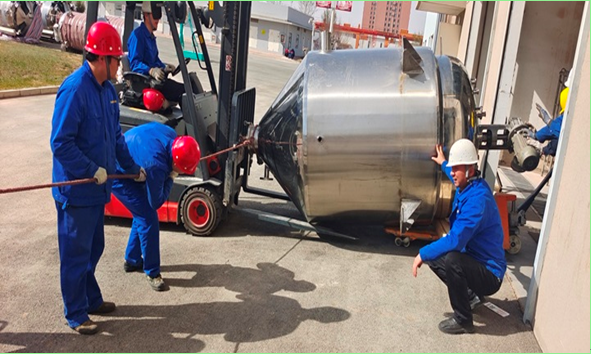 【一季度“开门红”】砥砺前行，奋战设备改造一线，提取车间继续发扬“宣肺精神”