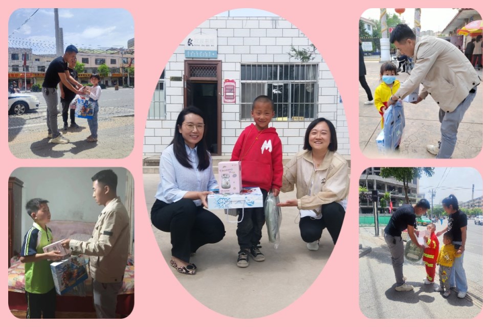 【主题教育】陇神戎发开展“迎六一”关爱留守儿童送温暖活动