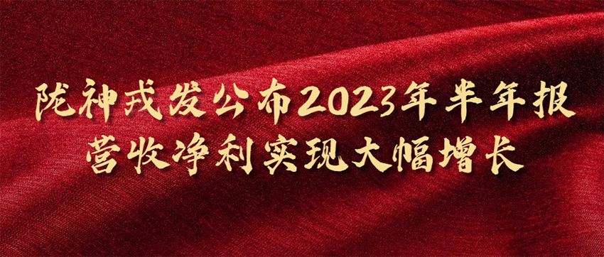 陇神戎发公布2023年半年报，营收净利实现大幅增长