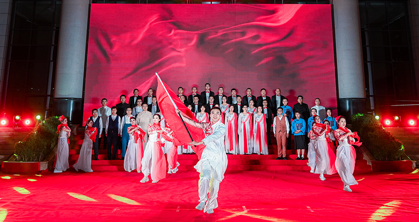 “永远跟党走·唱响新时代”迎“国庆” 甘肃药业集团歌舞迎双节