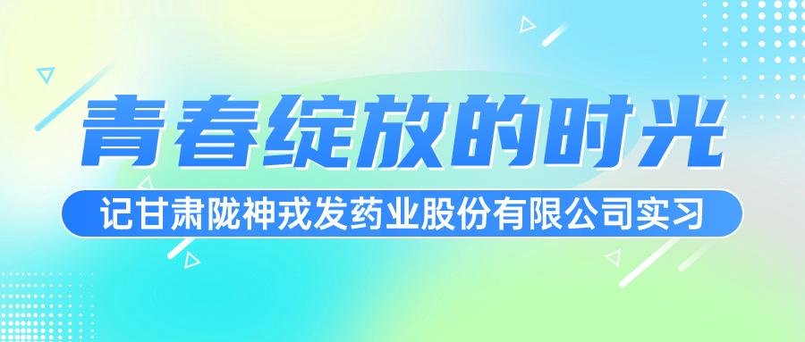 青春绽放的时光——记甘肃陇神戎发药业股份有限公司实习