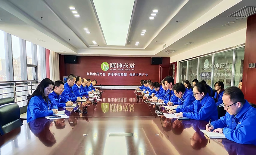 收心归位开好头，扬帆起航再出发——陇神戎发召开节后“收心会”暨重点工作部署会议