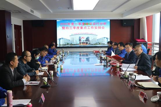 甘肃陇神戎发药业股份有限公司召开一季度经济运行分析会暨后三季度重点工作安排会议