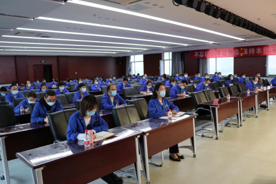 陇神戎发党委组织开展党员干部学习教育活动