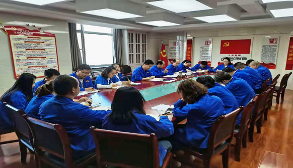 陇神戎发机关党支部组织召开党史学习教育专题组织生活会