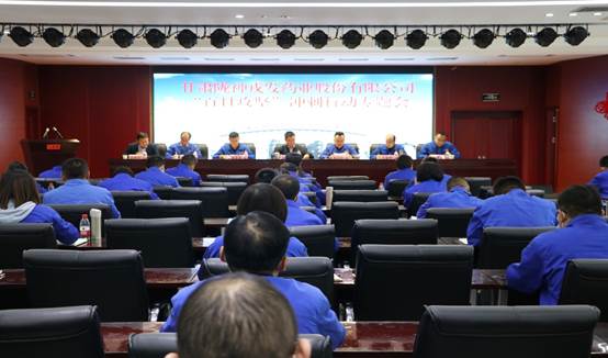 陇神戎发组织召开“百日攻坚”冲刺行动专题工作会议